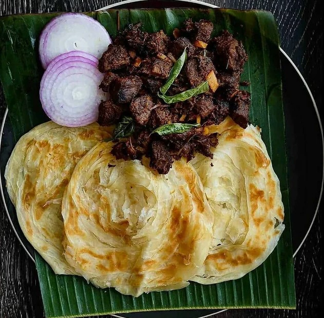 Porotta & Beef Fry